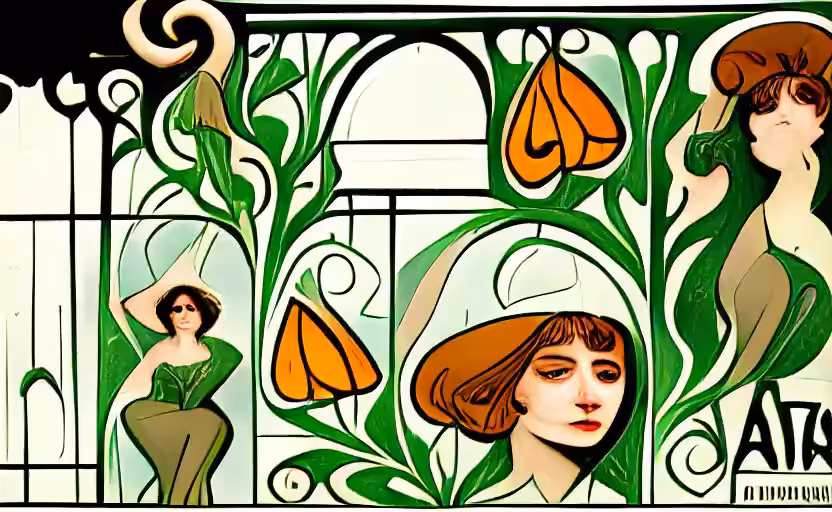 Art Nouveau Illustration 13