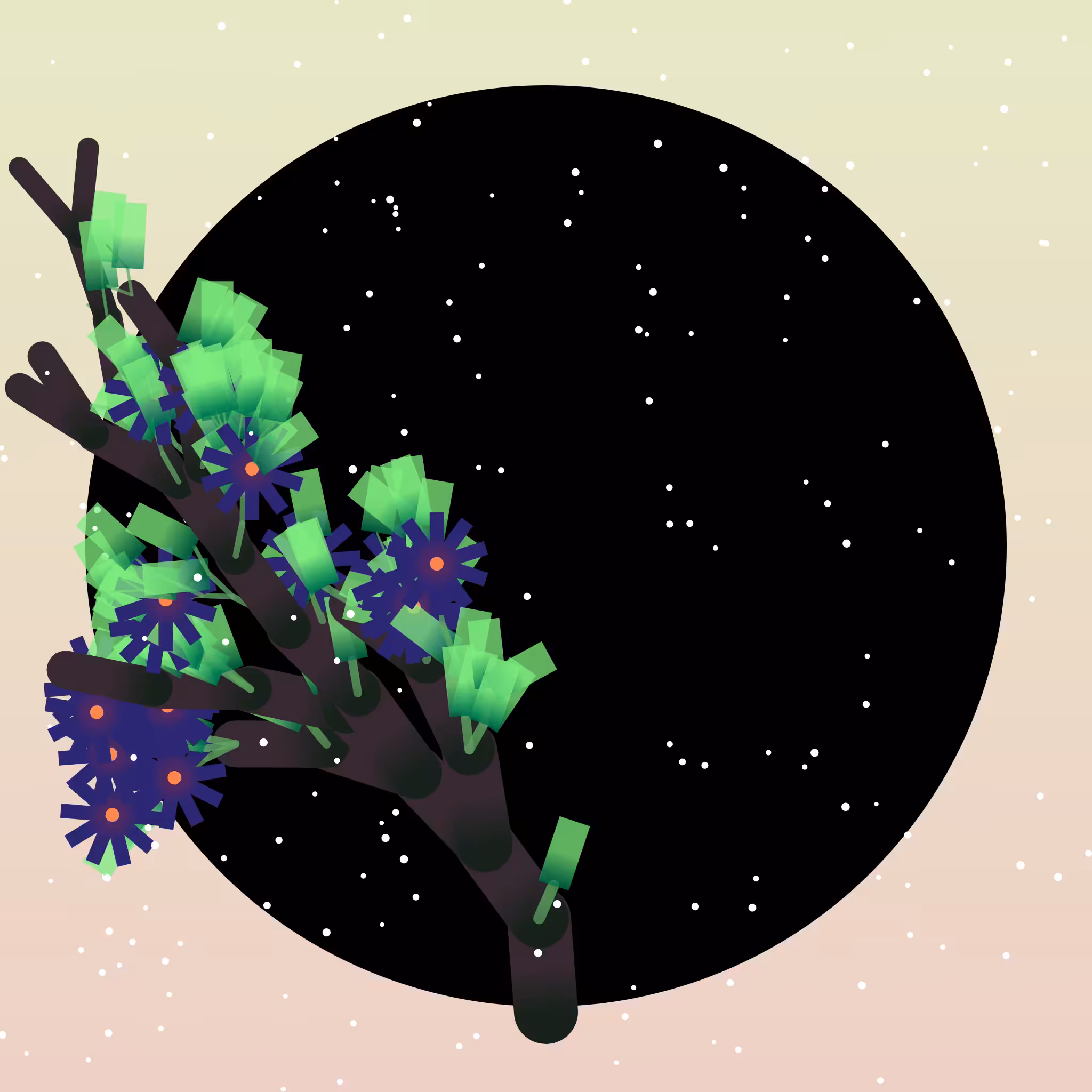 Some generative winter trees #63