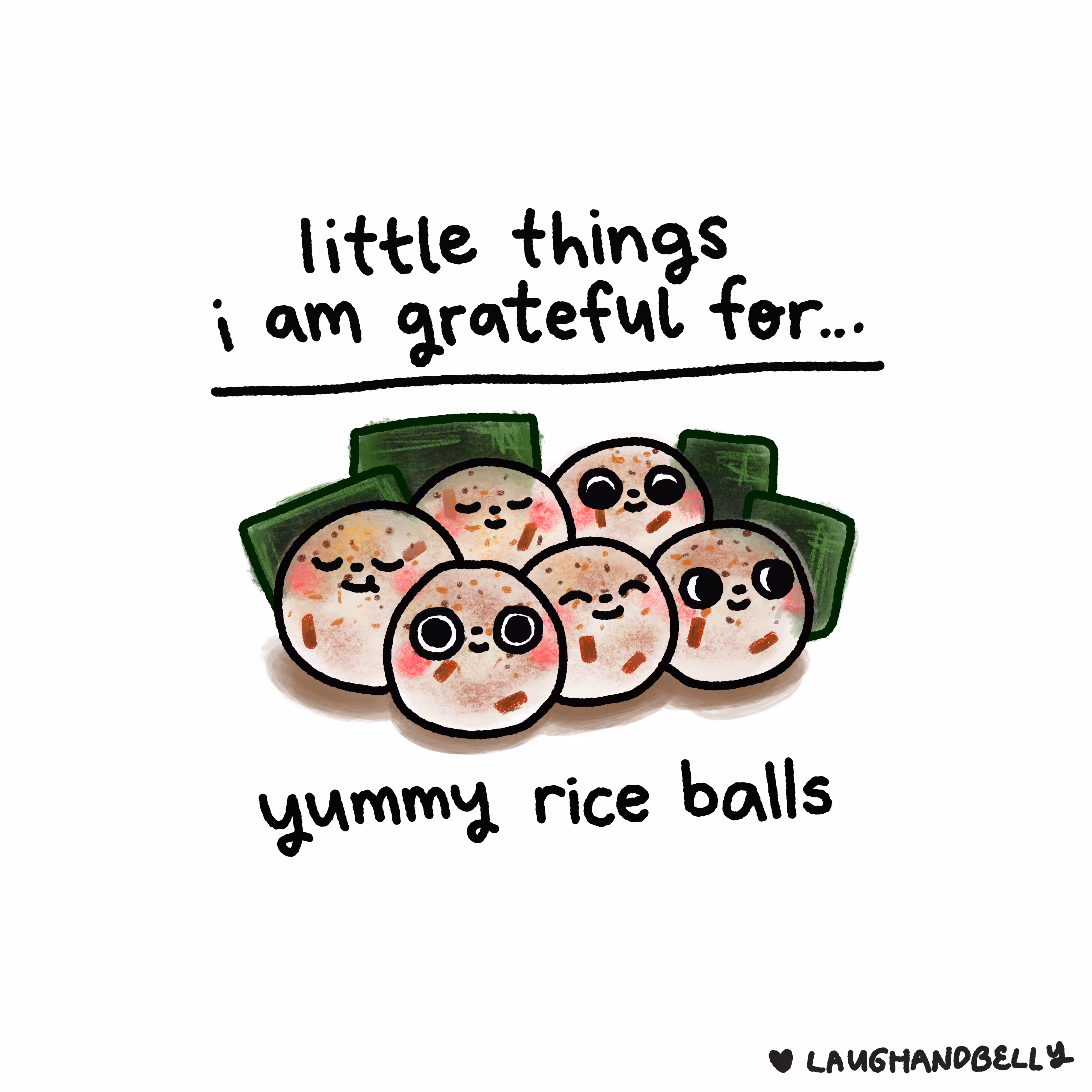little things i am grateful for: Yummy Rice Balls