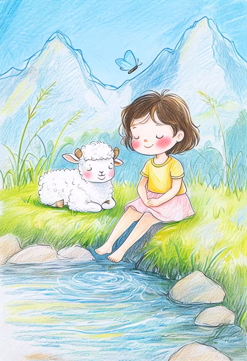 Serenity by the Stream
