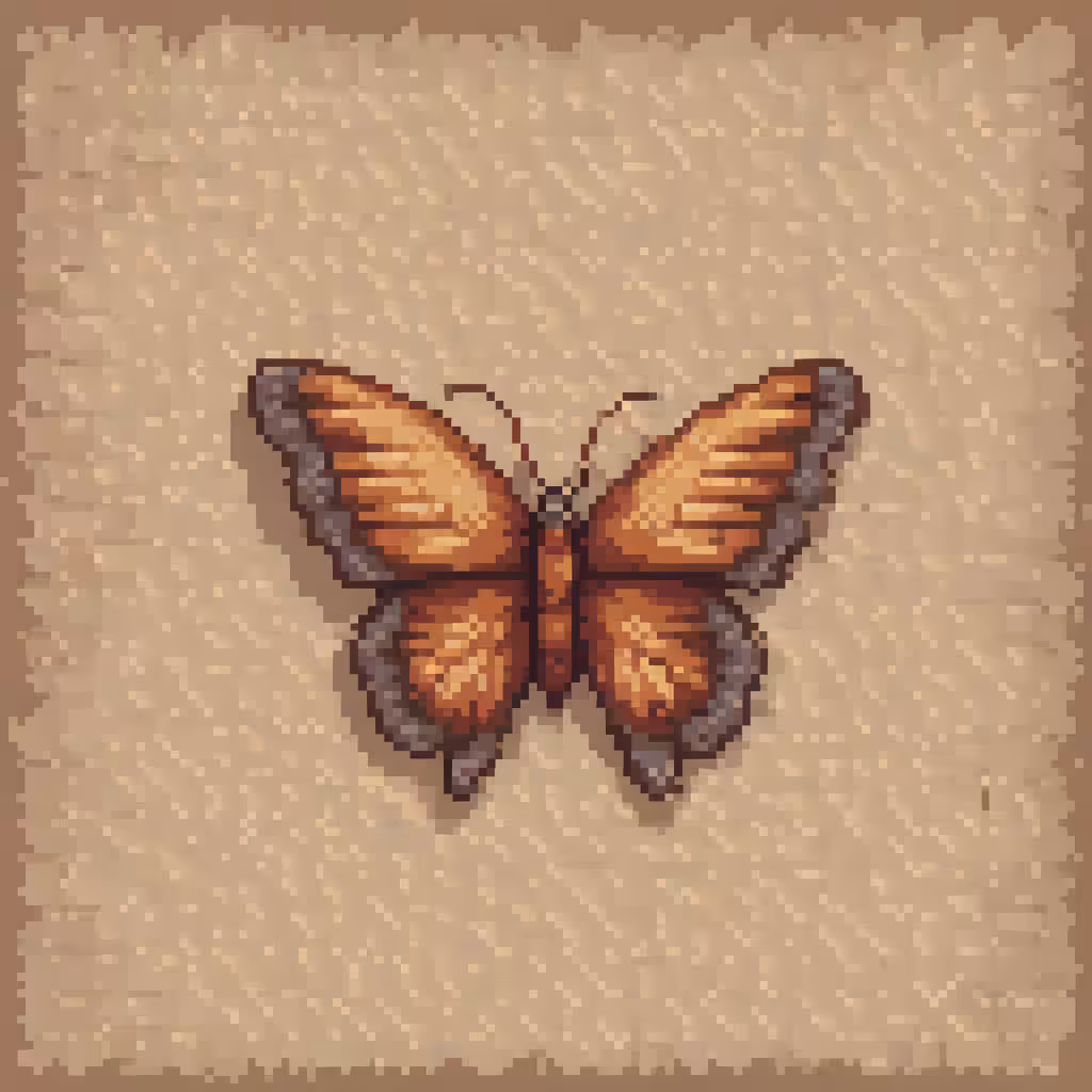 Eternal Scroll Butterfly