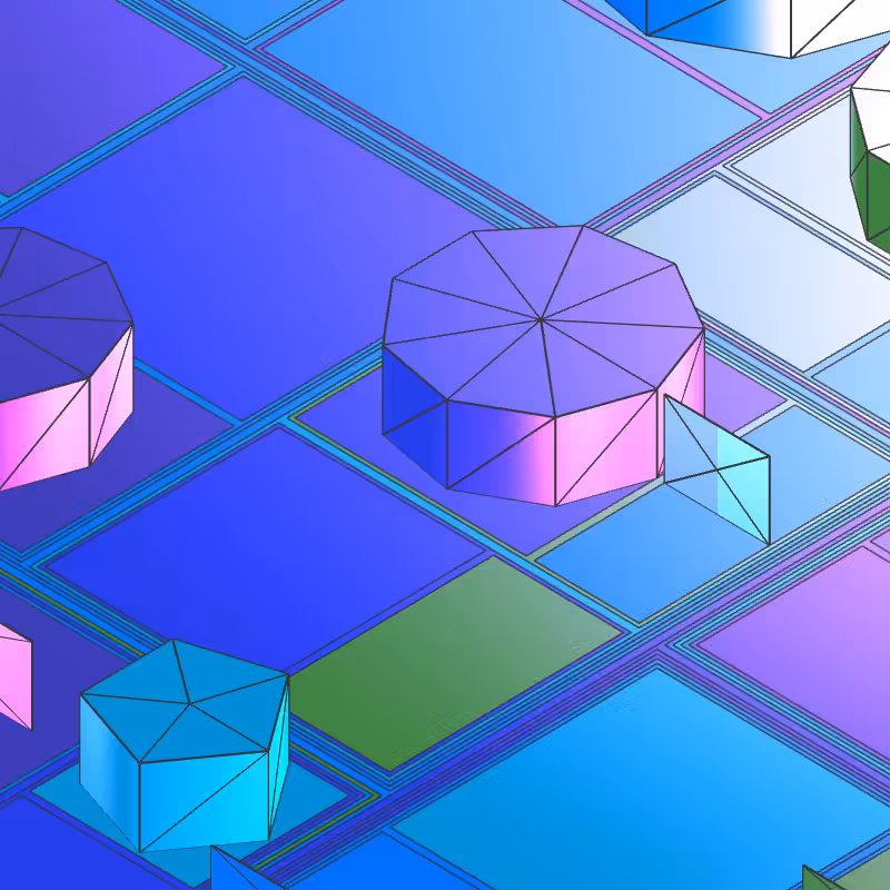 Geometric city #111