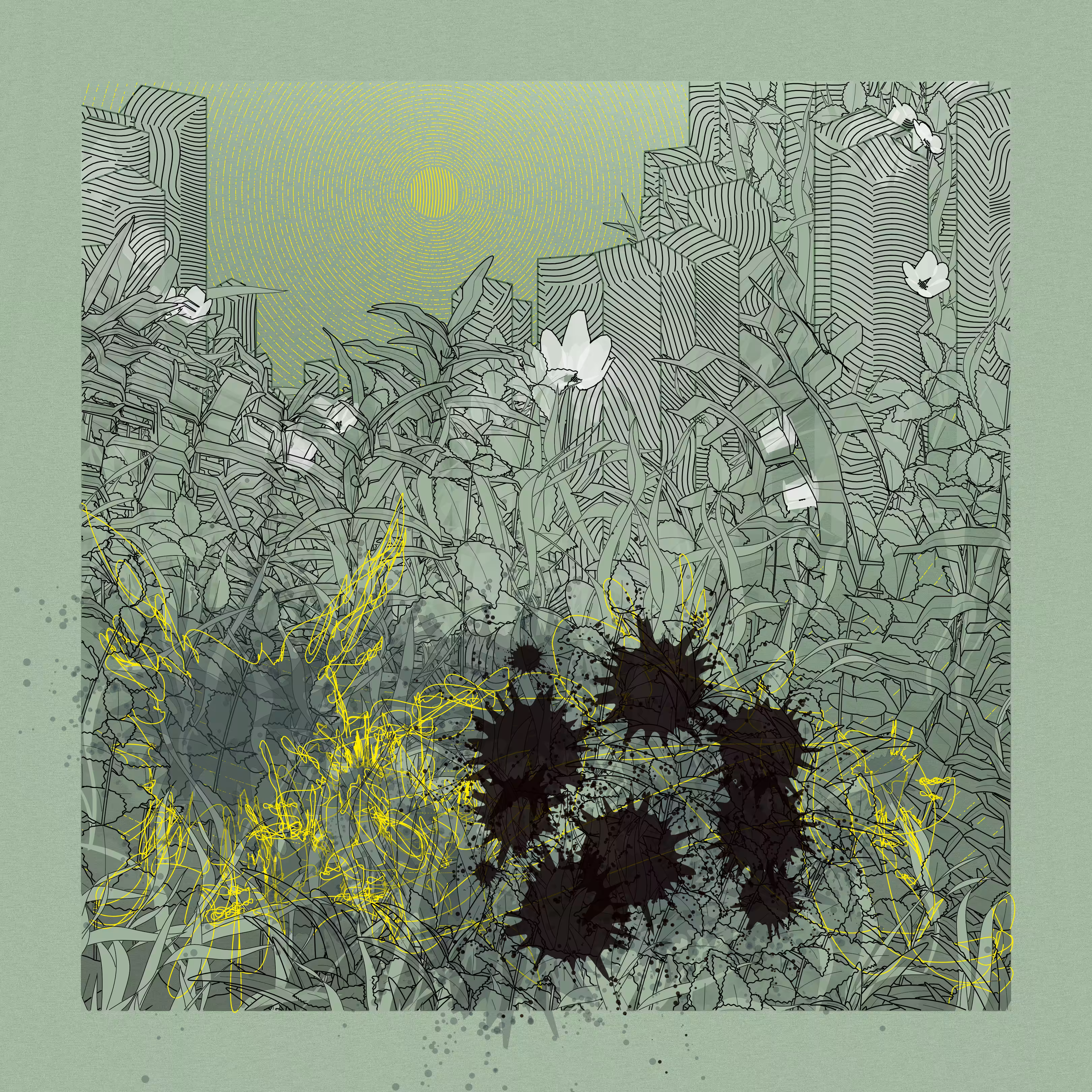 Landscape with Carbon Capture #6451