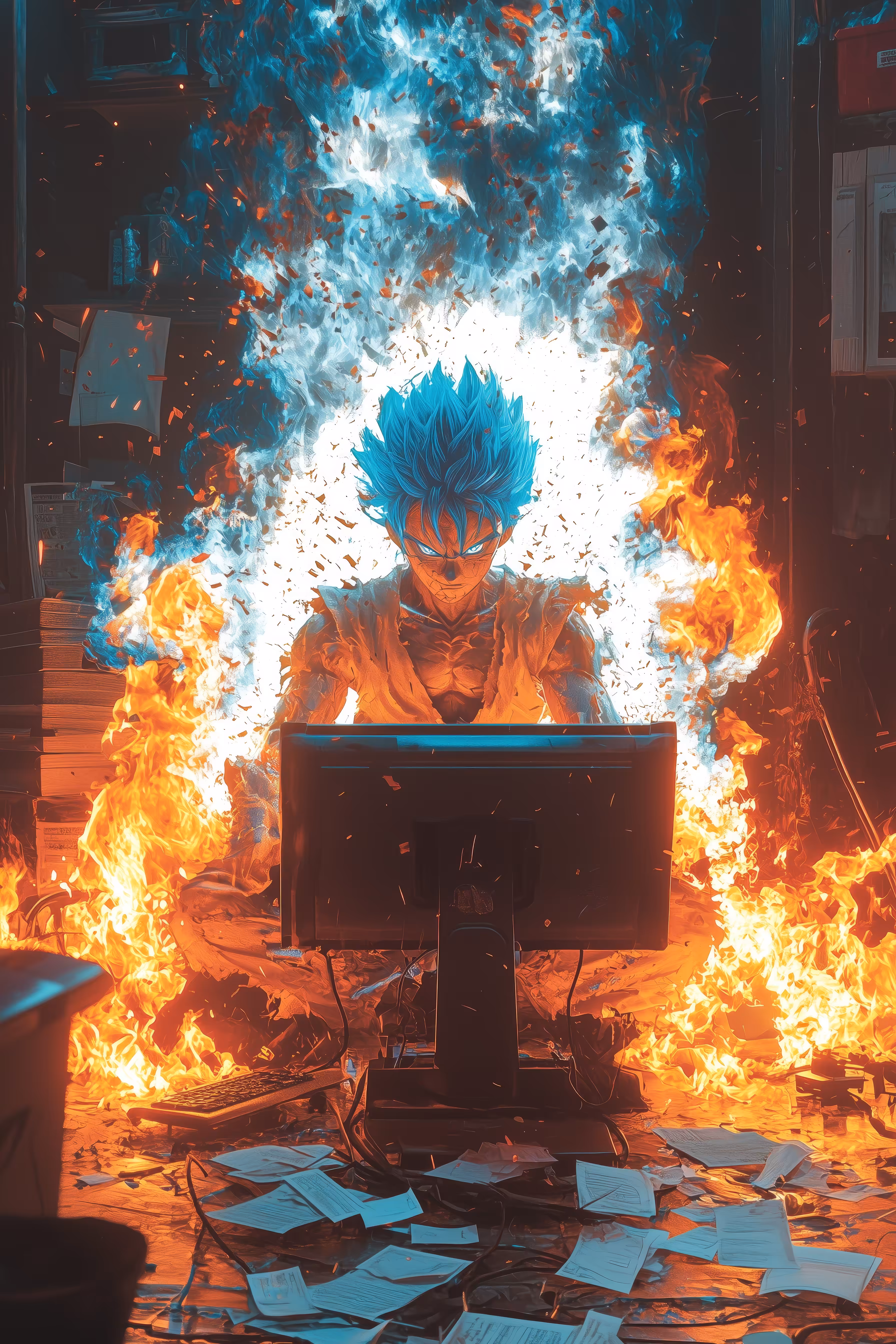 Beeple XXV: The Millionth Day: Beeple // Everydays: The Aftermath of Goku's Destruction (Part II)