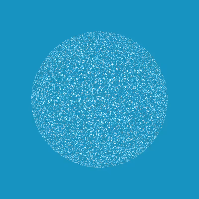 Digital Gothic: Spherical Tessellation #19