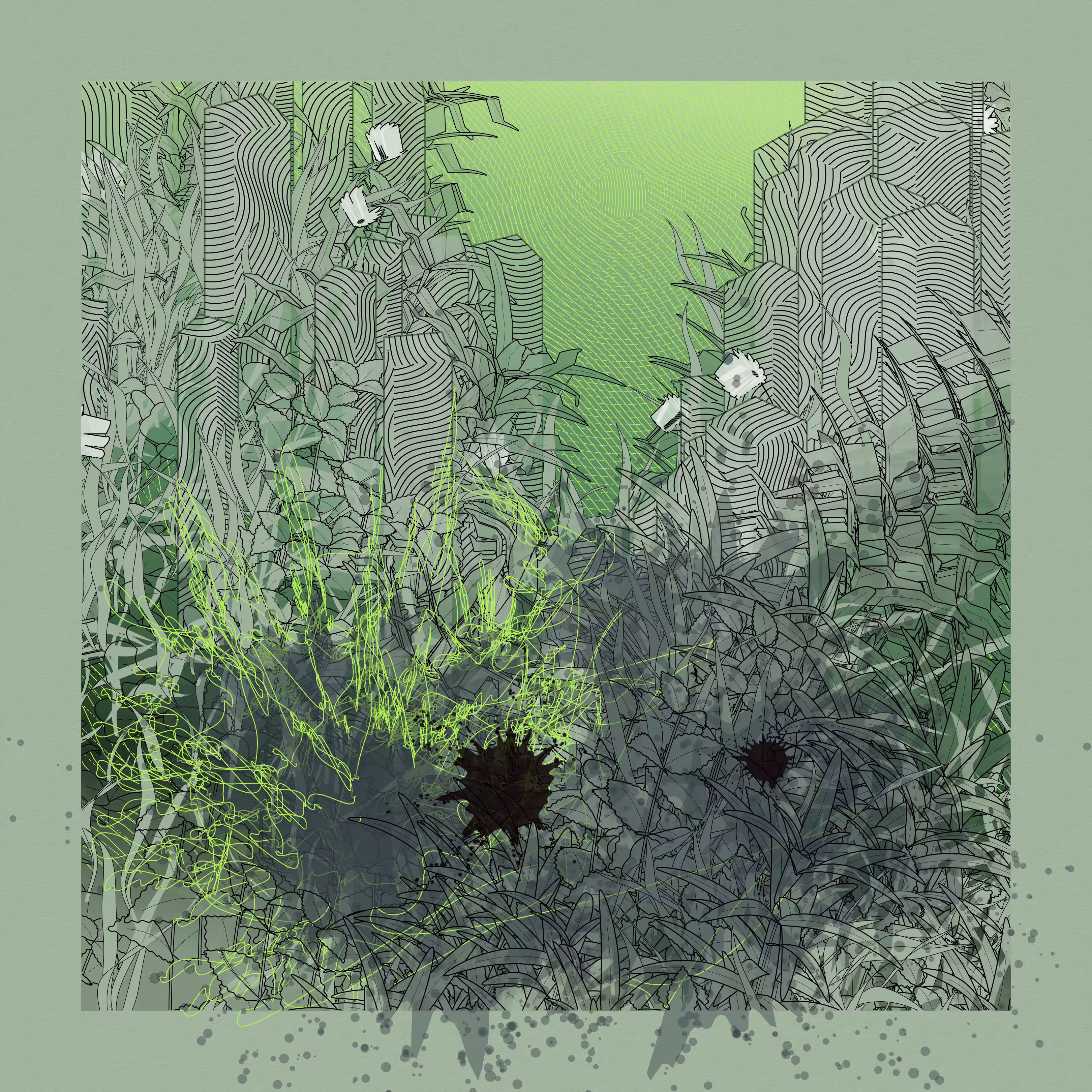 Landscape with Carbon Capture #8614
