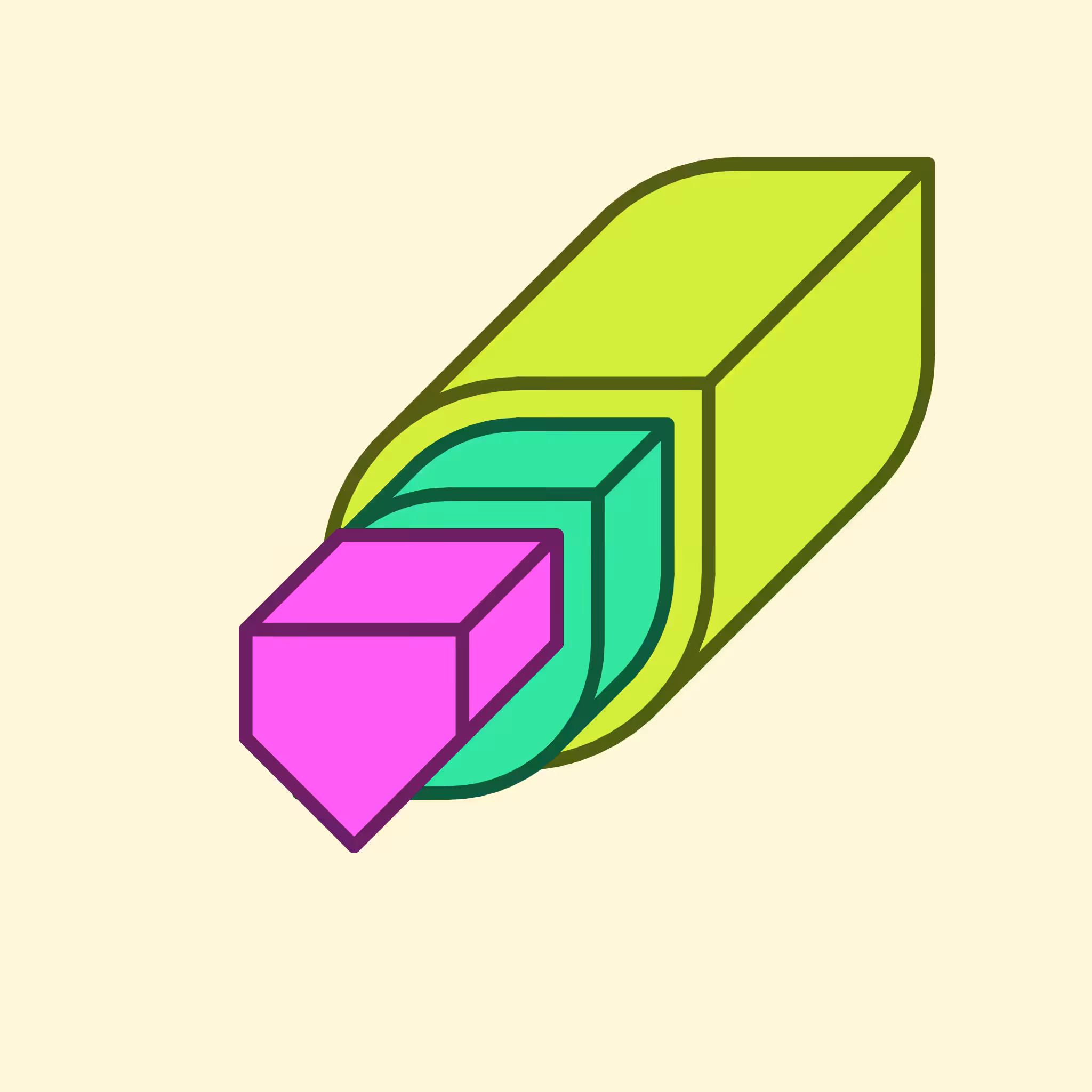 Calm shapes #1563