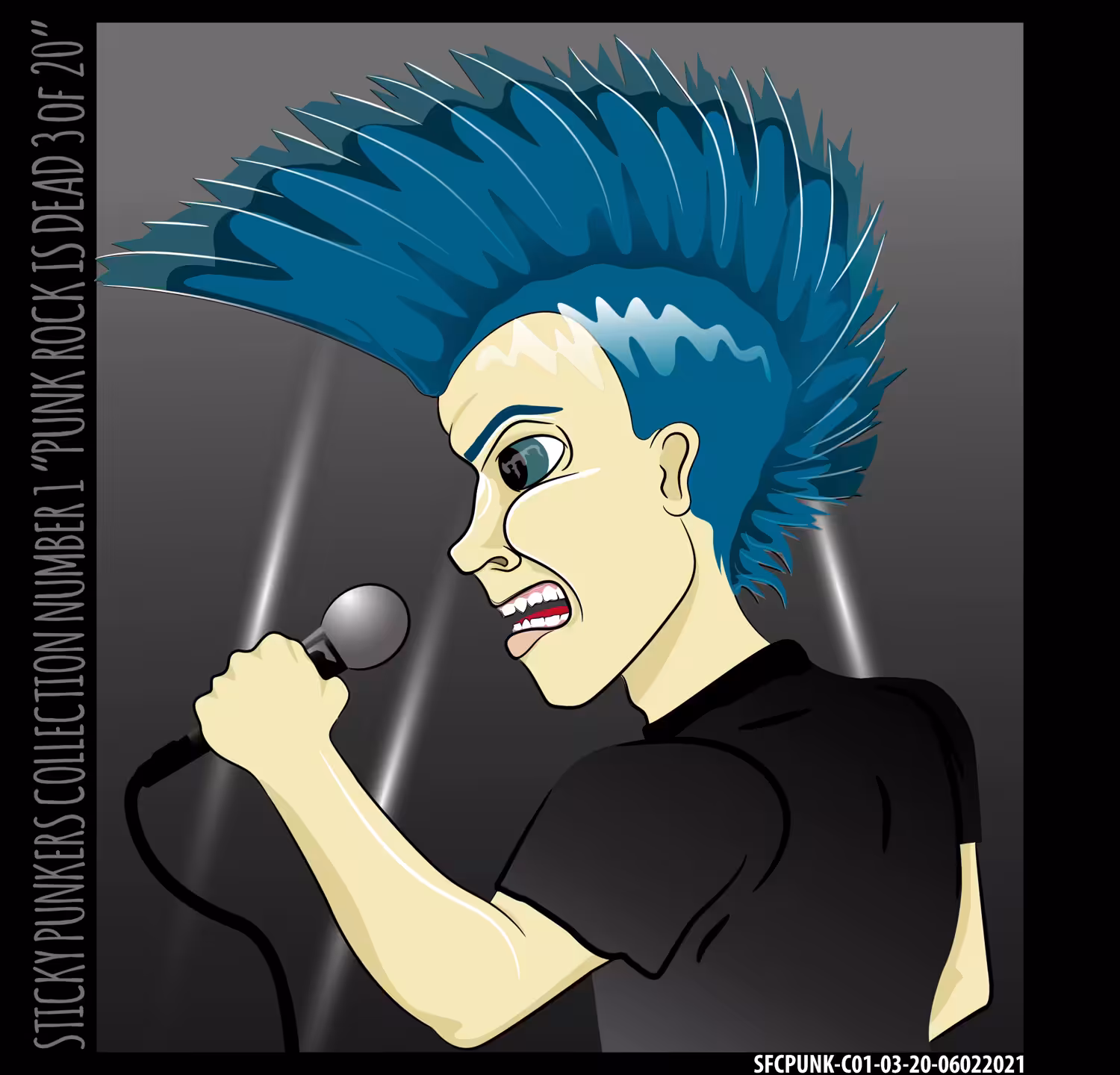 Punk Rock Is Dead 3 of 20 SFP Collection 1