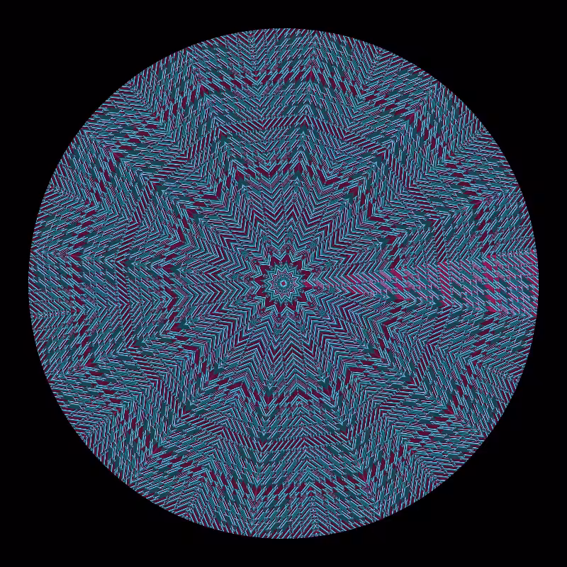 Binary kaleidoscope #102