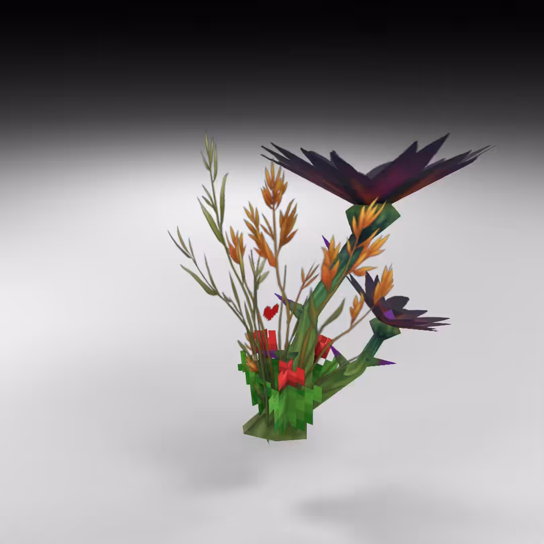 Hand-hacked Bouquet 29