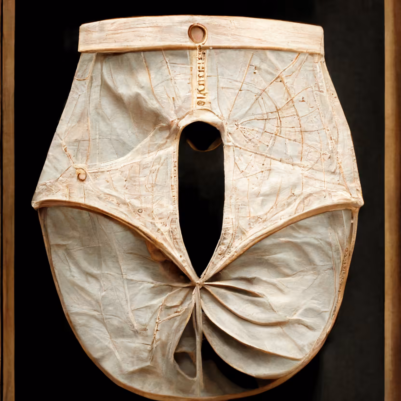 Underwear in the wind of frills