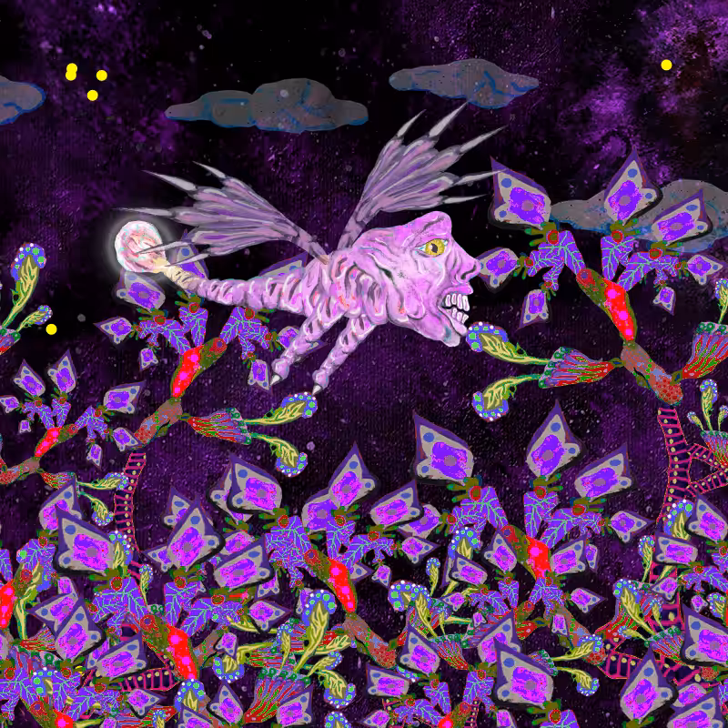 Fireflies and Flower Gardens #35