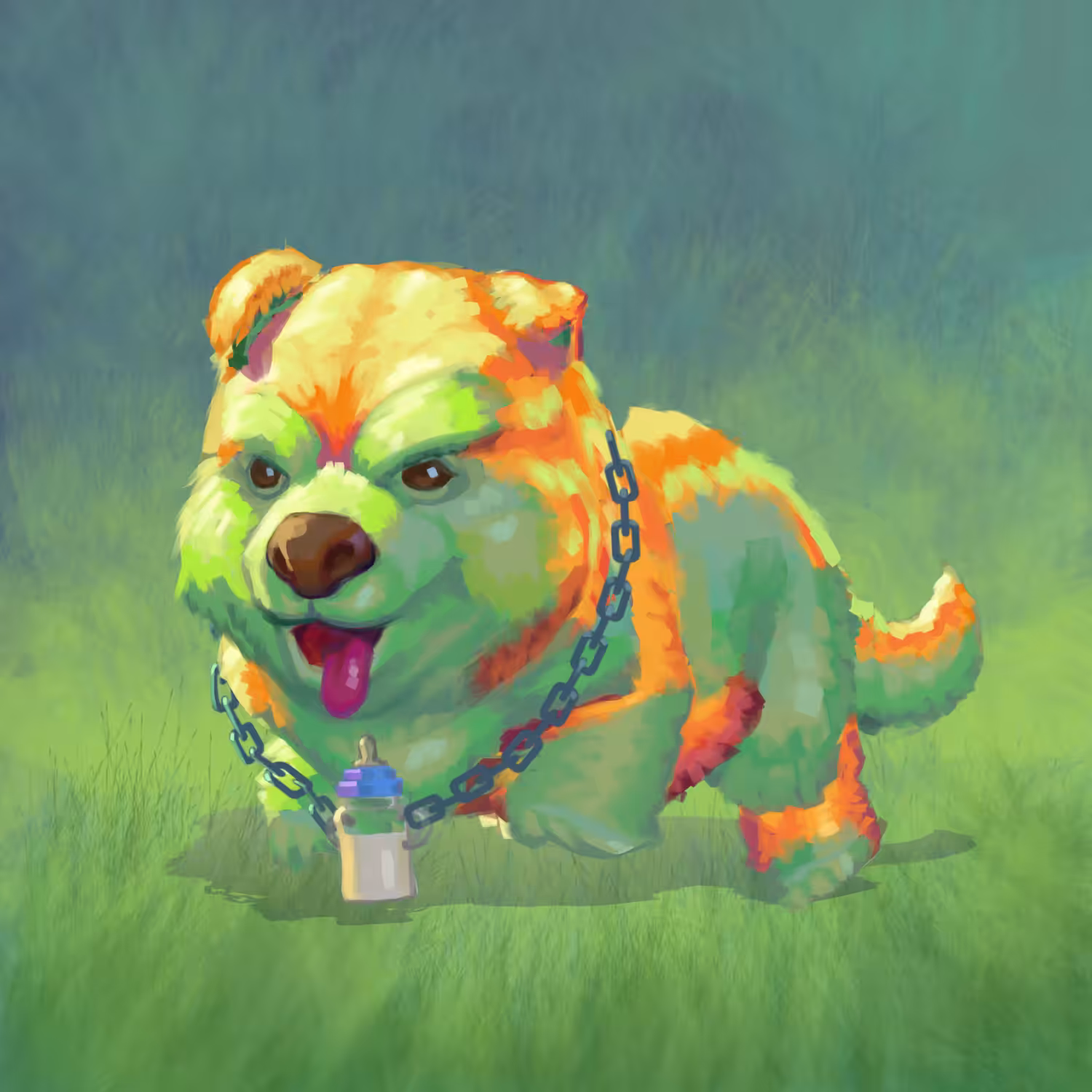 🐕Alaskan MelonMilk🍈 What if dog breed + food?