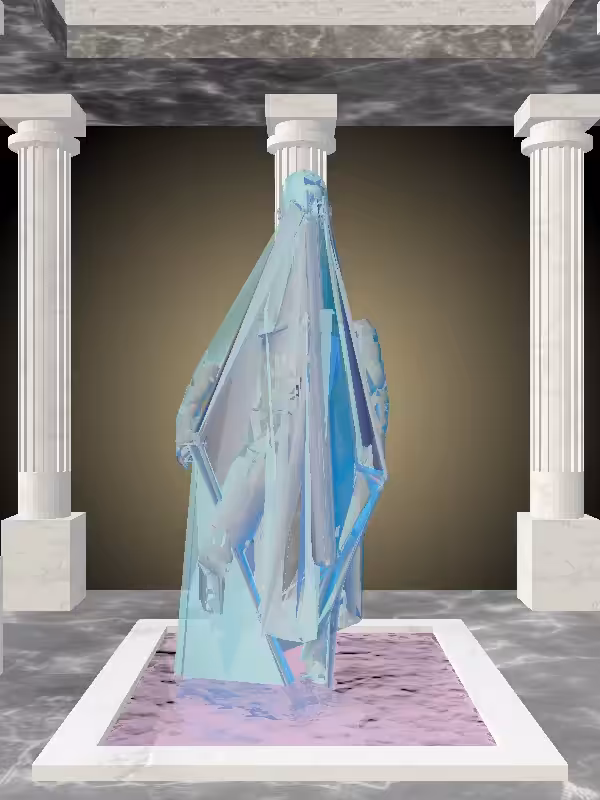 HeavenComputer: The Fading Victorious Radioactive Aqua Woman #1920