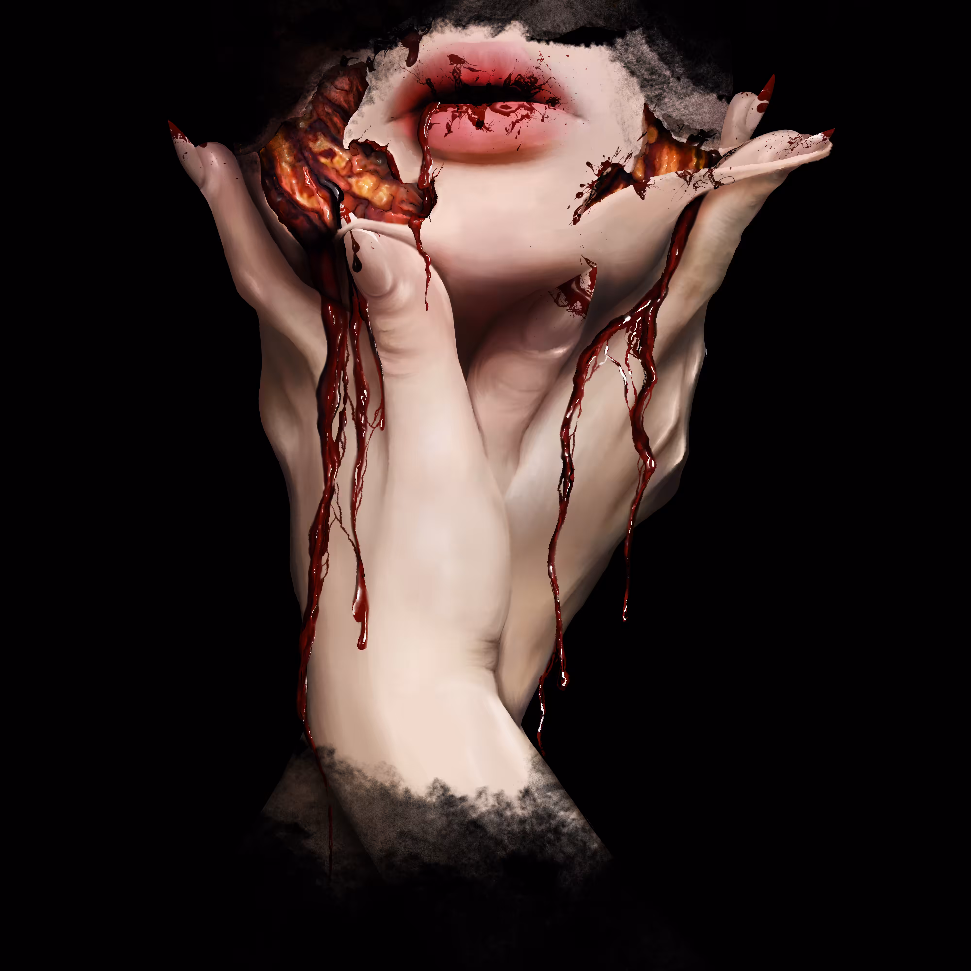 Bloody mess