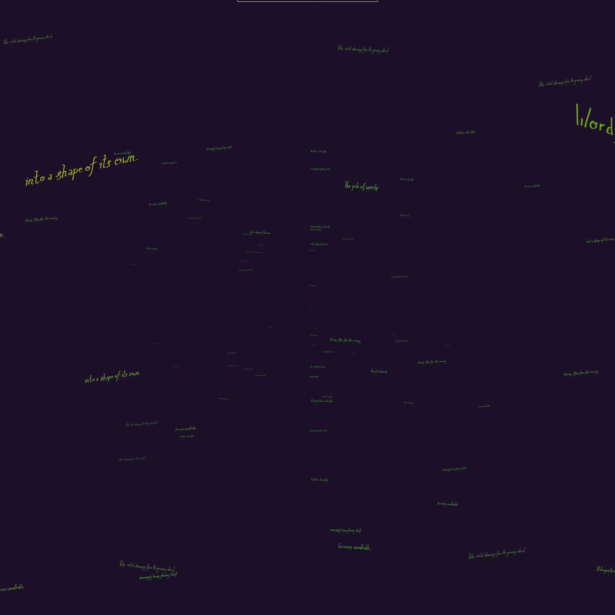 Wordflow #49