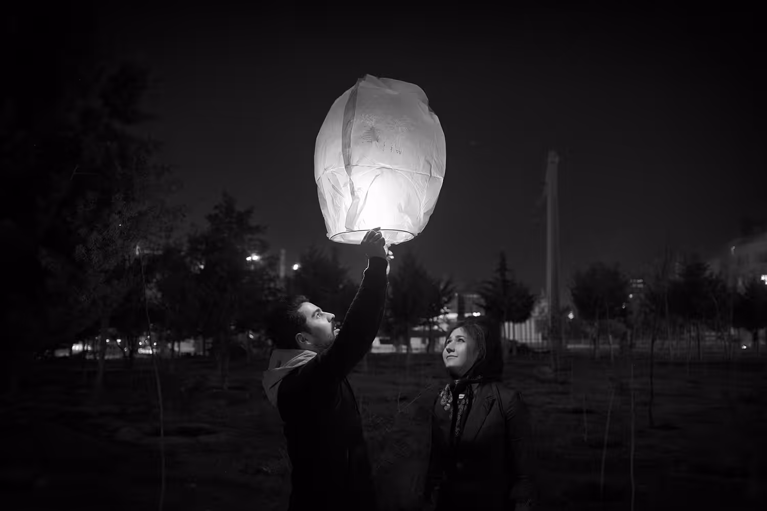 Balloons of wishes