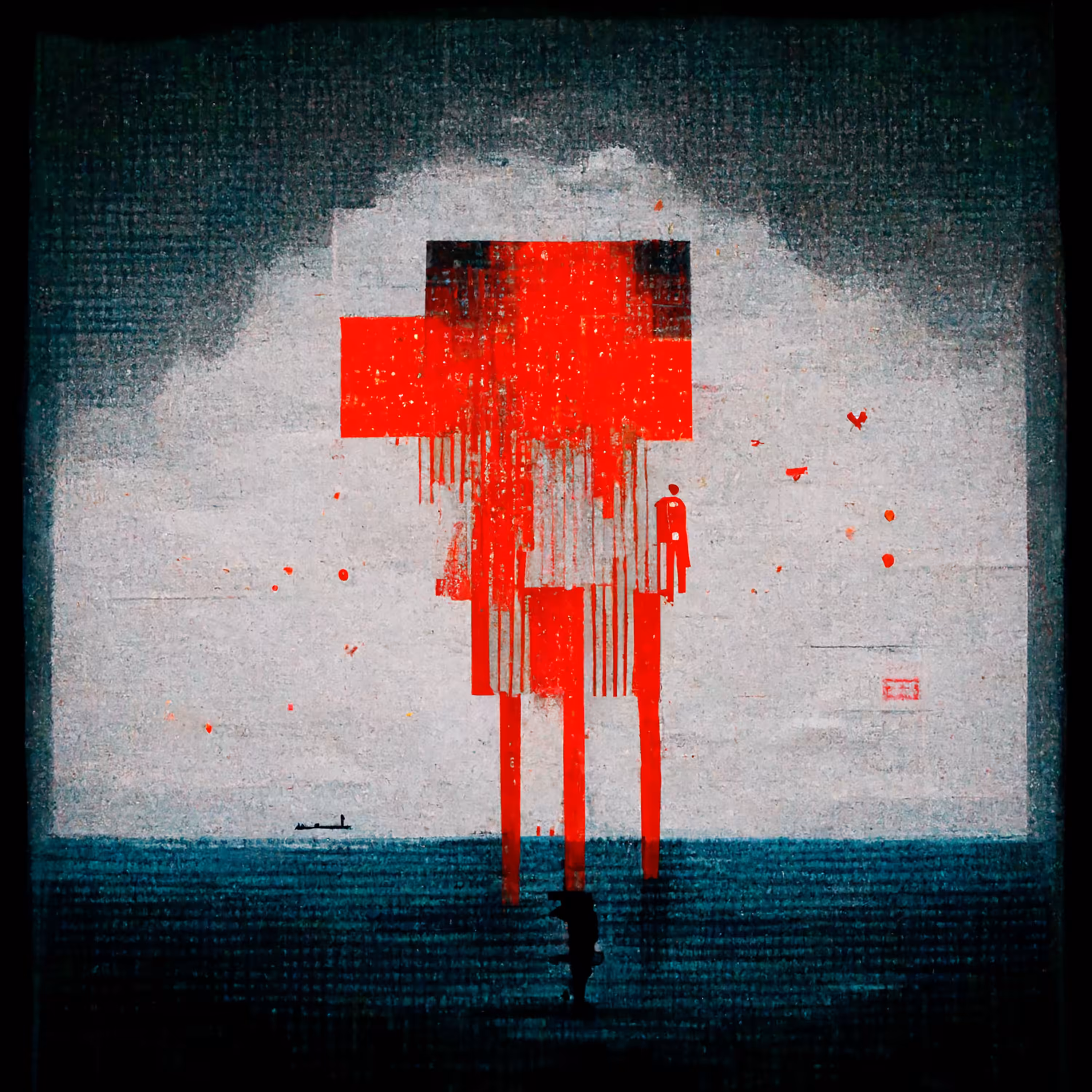 Red Pixels from the East #12