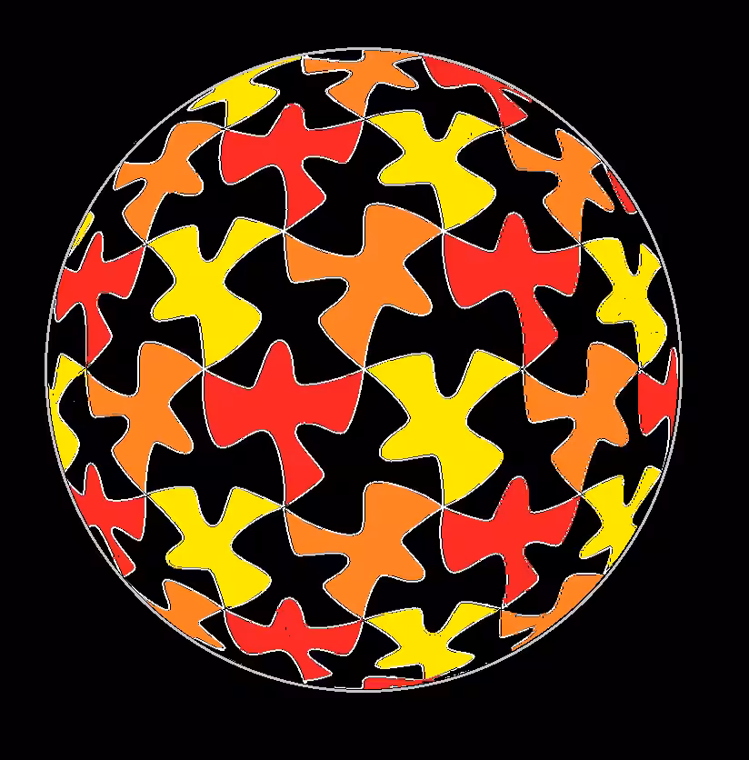 Sphere - Birds in color