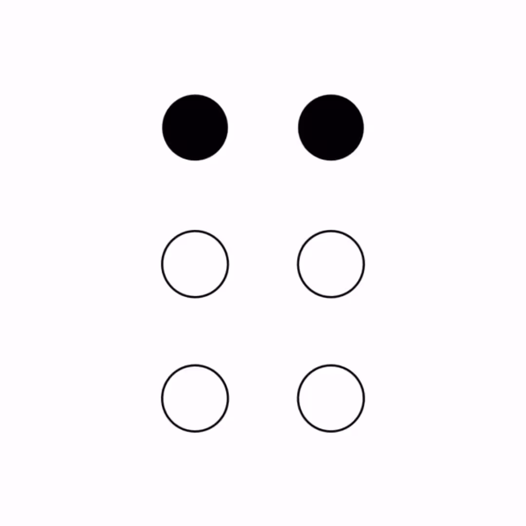 Braille Cell: C