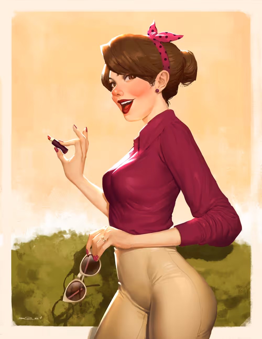 The Beautiful Wife Pinup