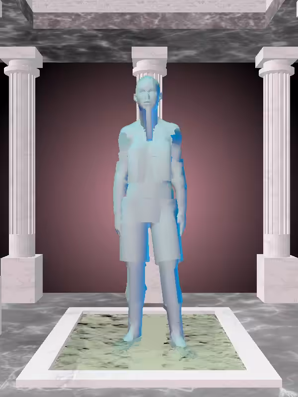 HeavenComputer: The Phone Calling Radioactive Aqua Woman #489