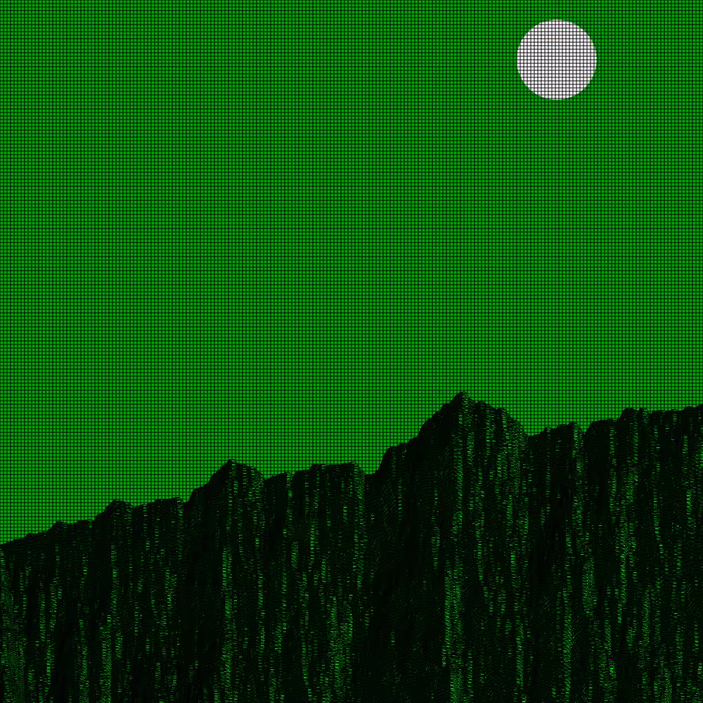 Classic generative landscape #40