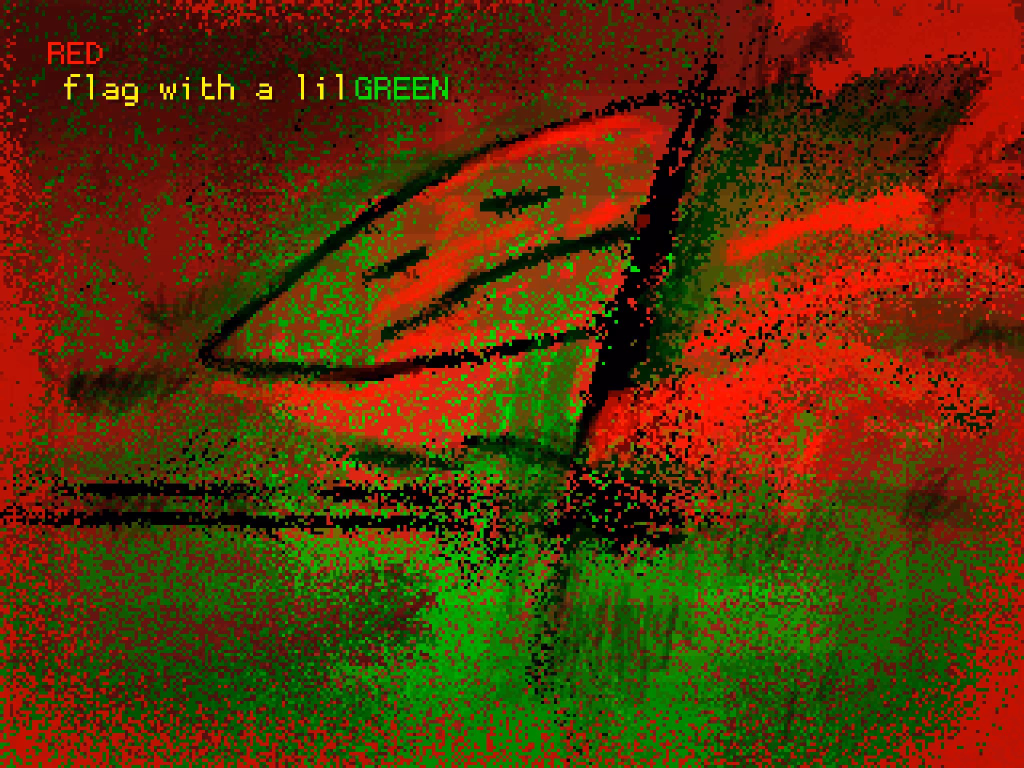 Red Green Flag
