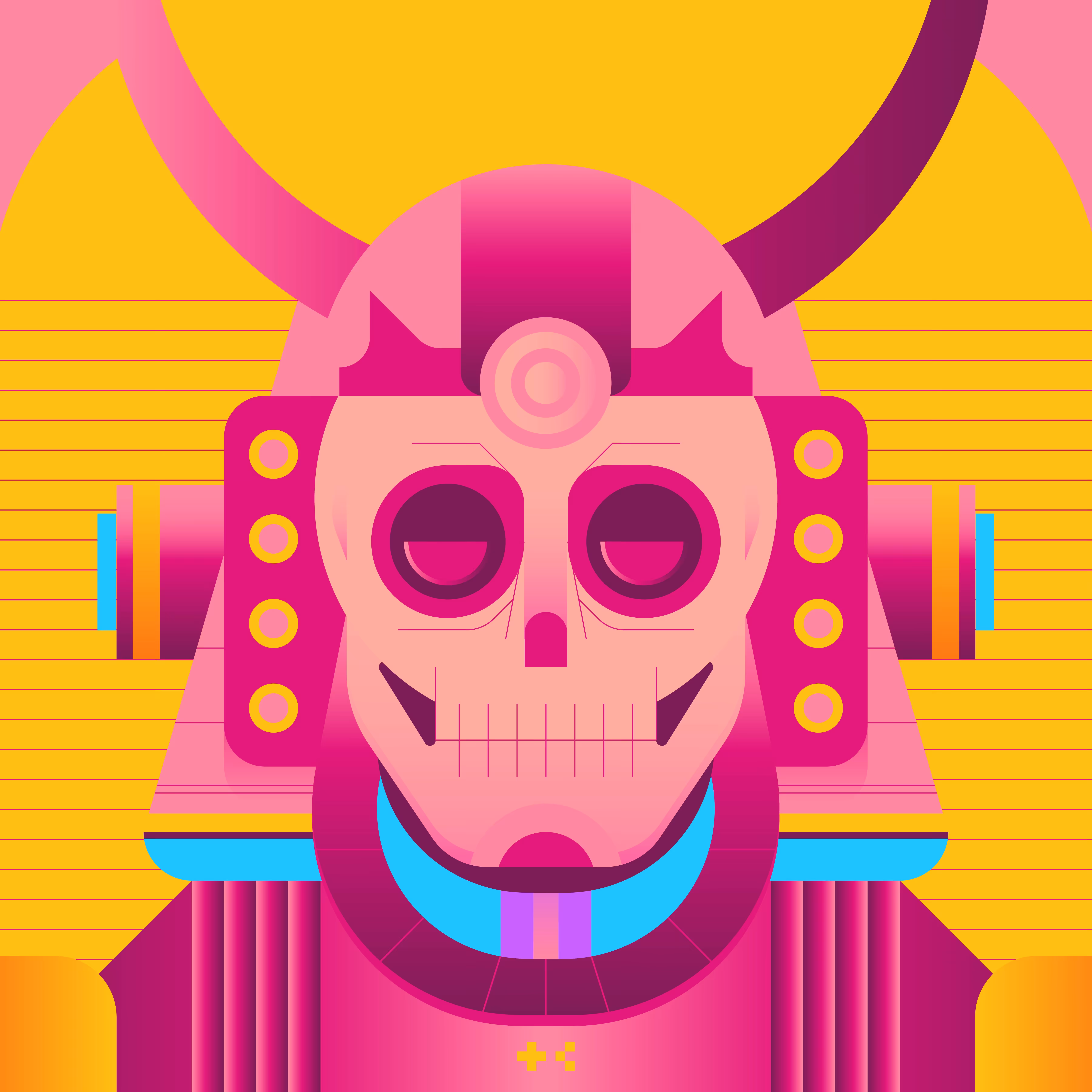 Pink Skull