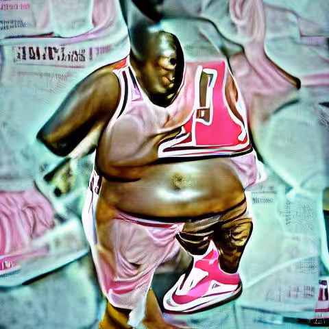 Michael Jordan Pink Fat N3
