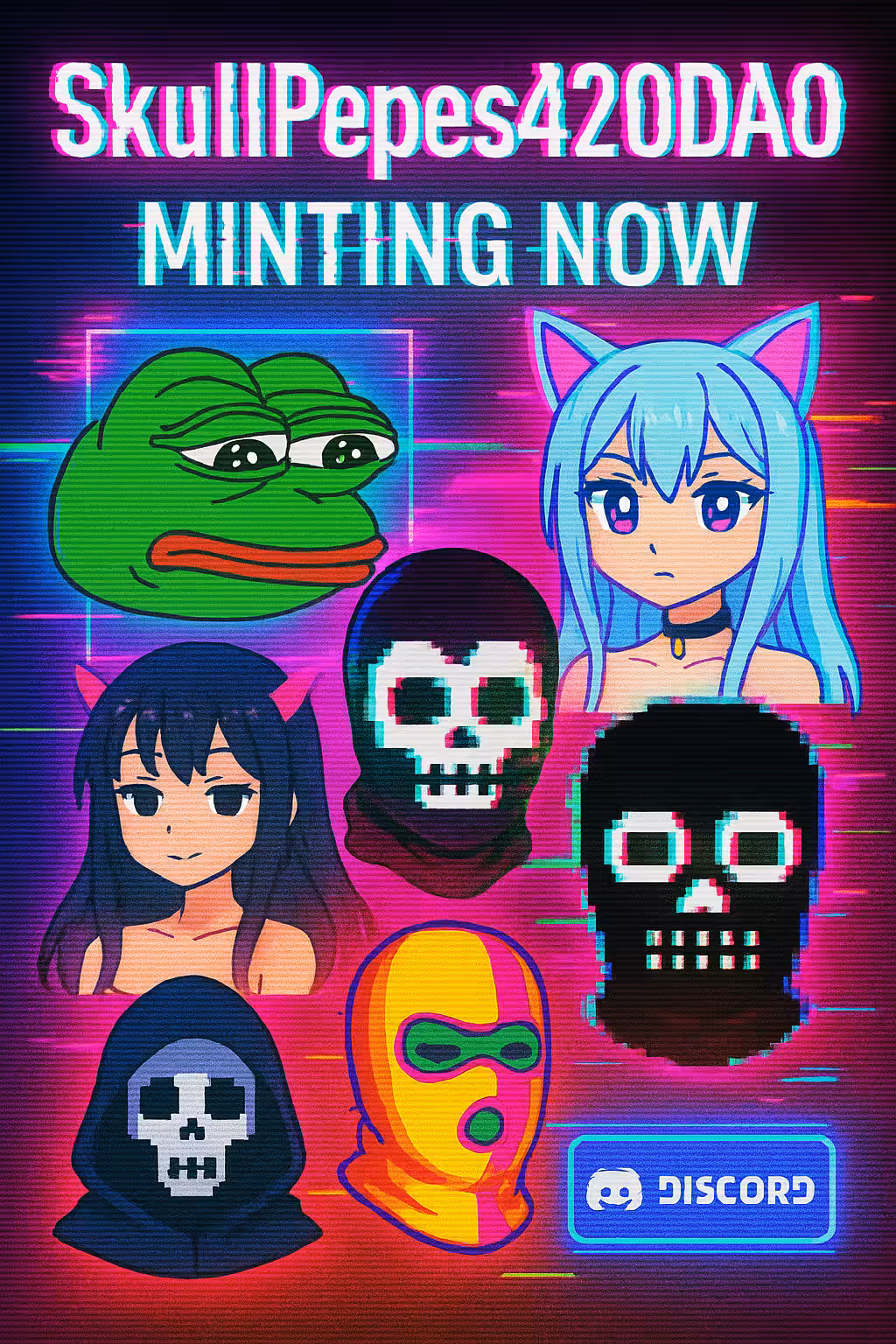 SkullPepes420DAO (Genesis Drop)™