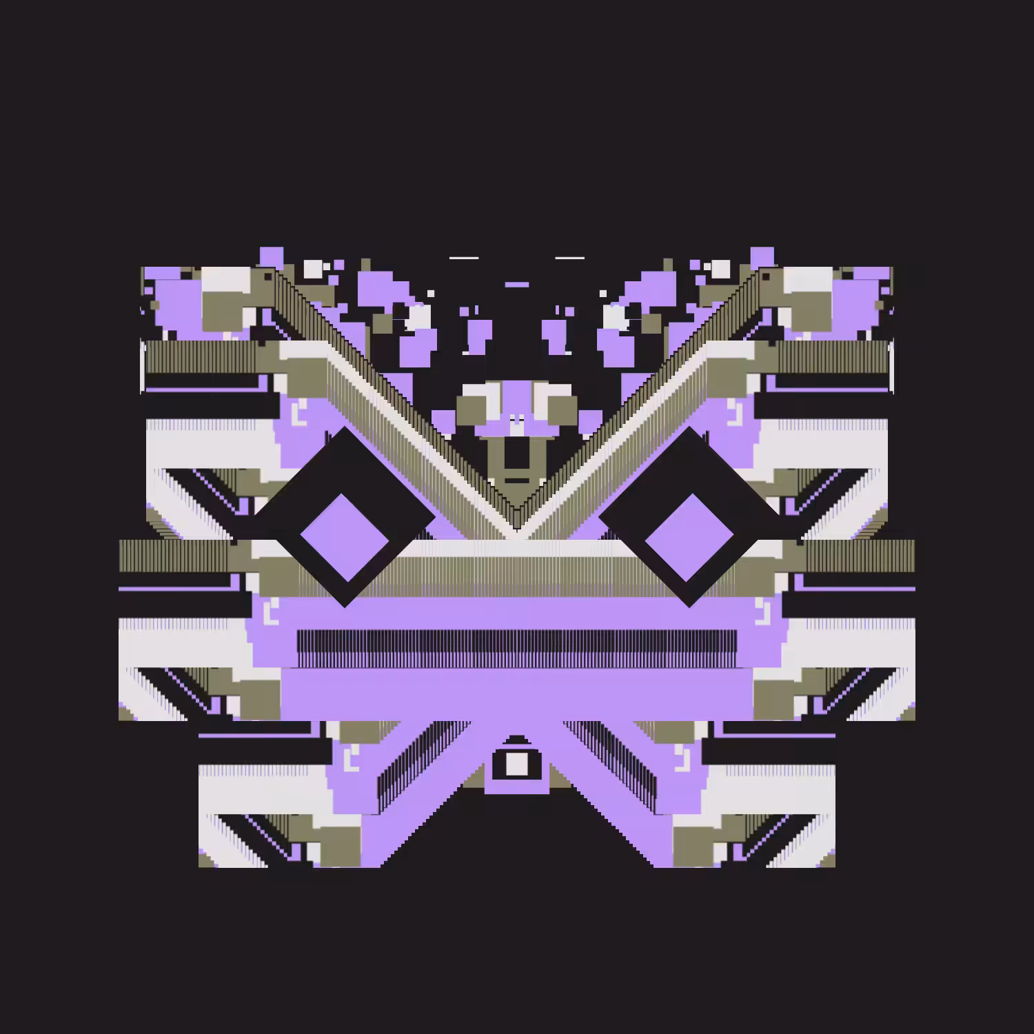 Glitchy Masks #25