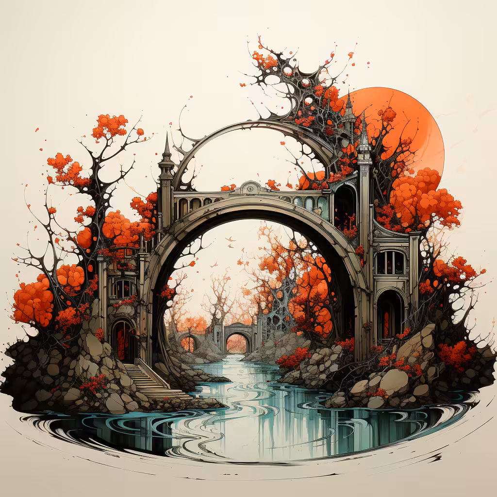 Red Blossom Bridge