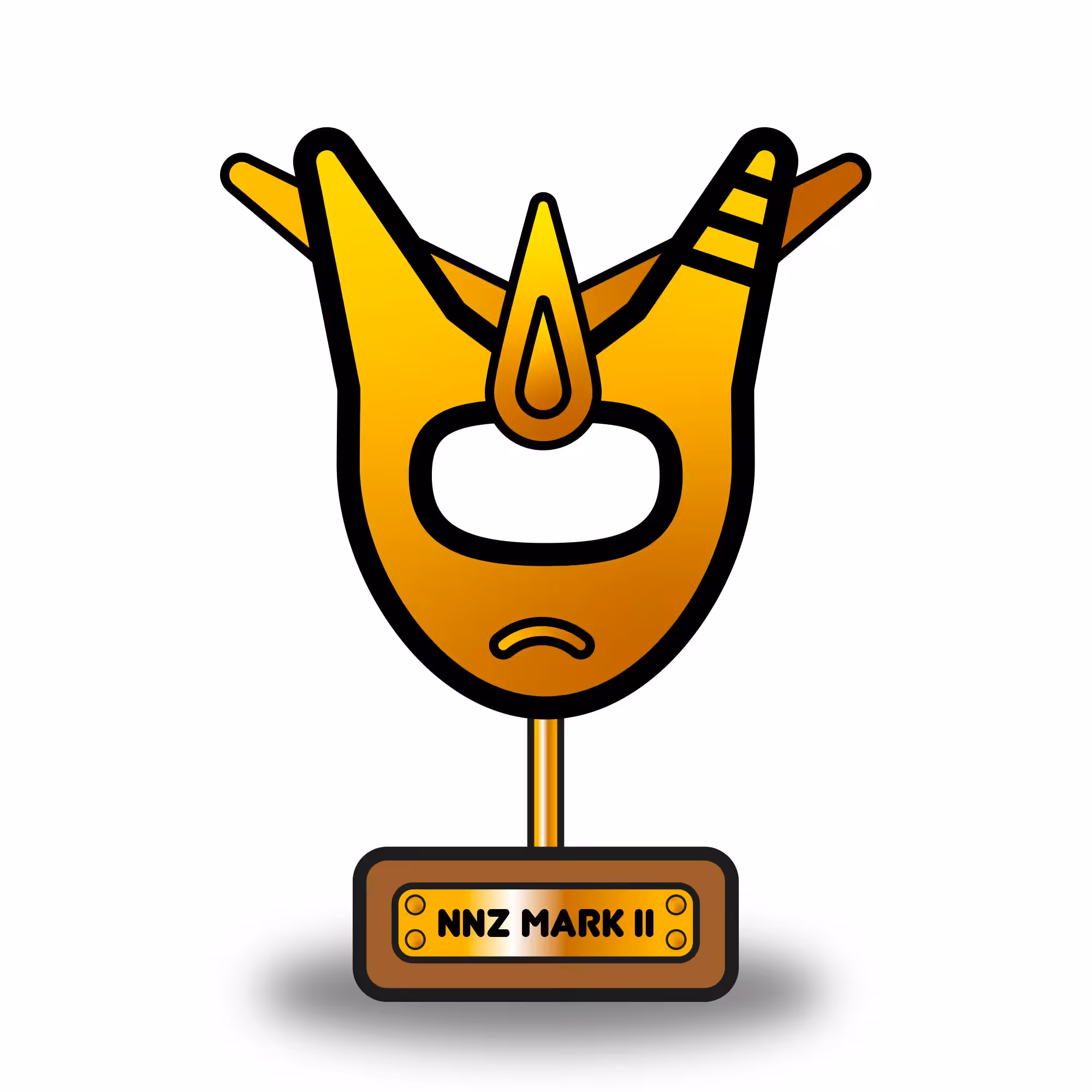 Gold Helmet - NNZ MARK II