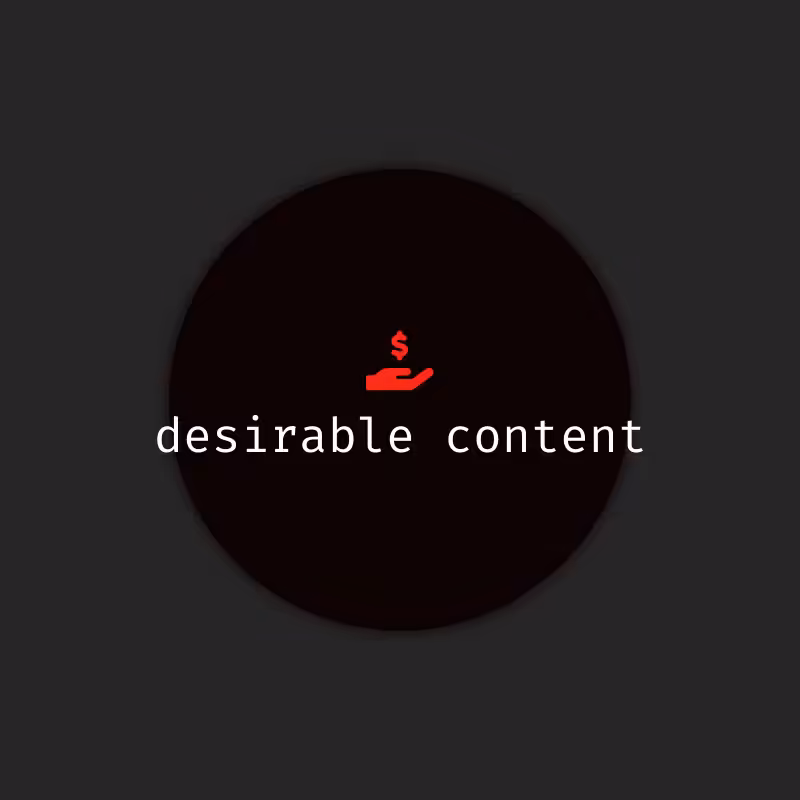 desirable content #23