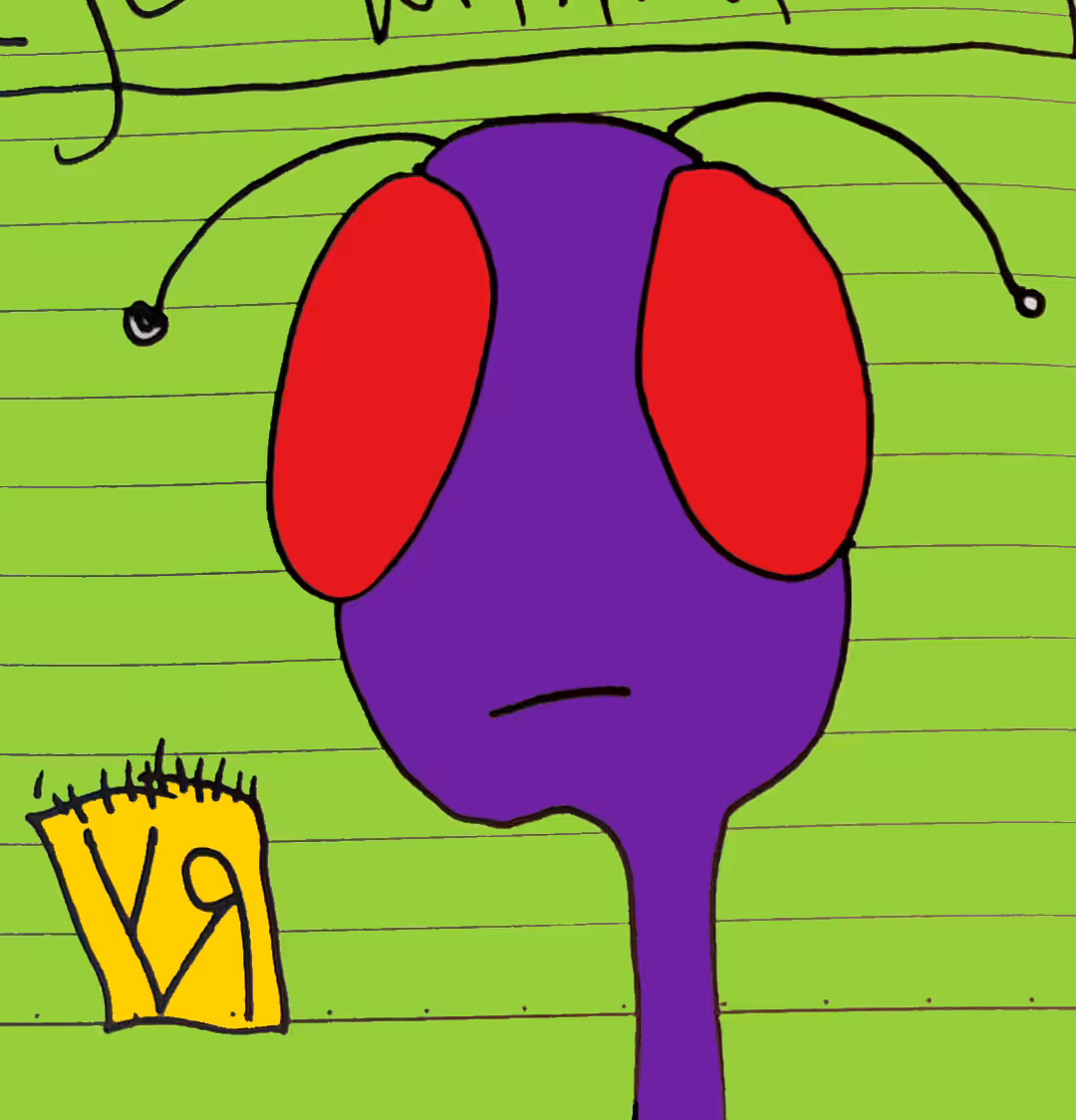 Post-Apocalypse ARTZ: "Bug (3 Aug. 2022)" by Richard F. Yates (Holy Fool)