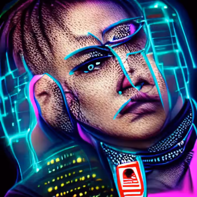 Cyberpunk Portrait 13