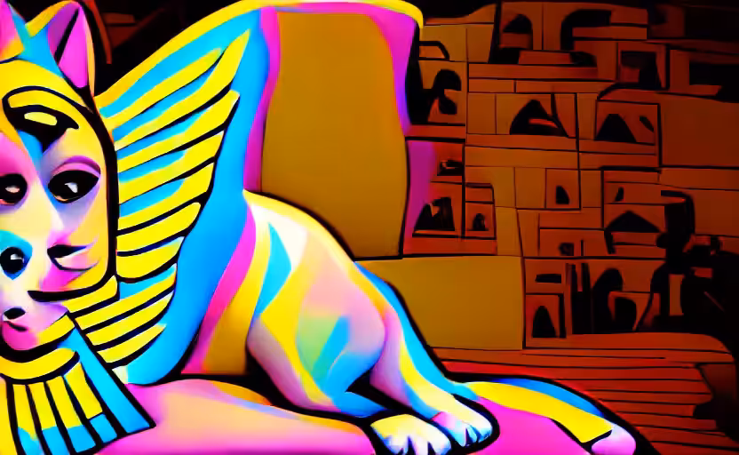 Pop Art Sphinx