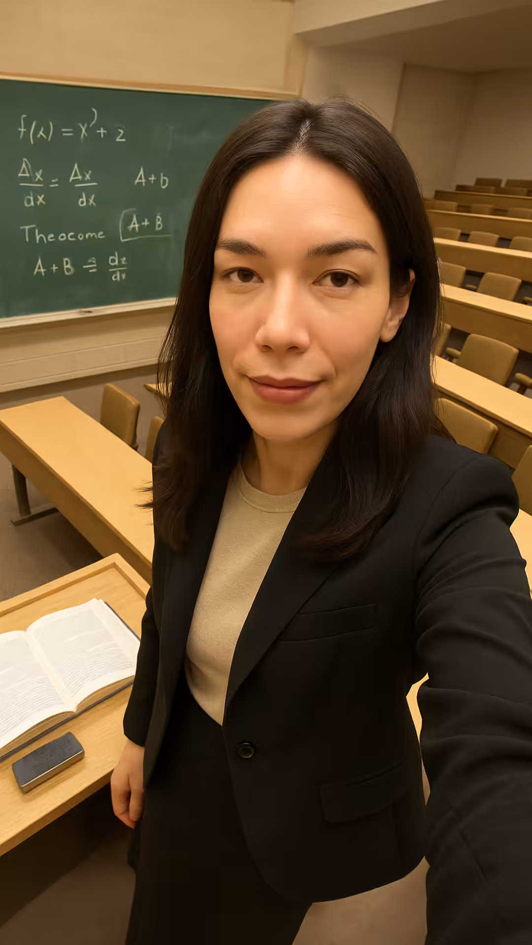Virtually Yours: Snapshots From My Echo: The Professor (Selfie)