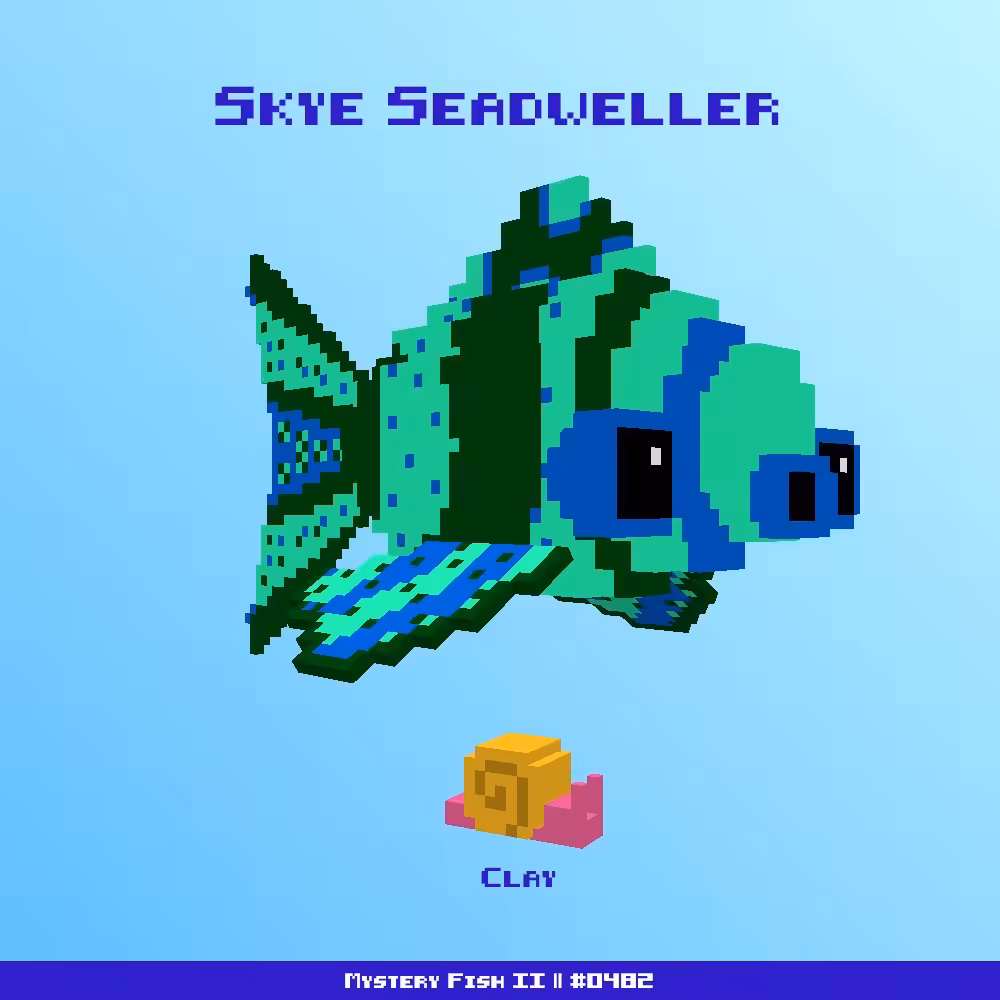 Skye Seadweller :: Mystery Fish 0482/1000 