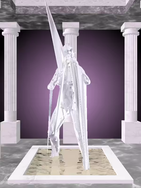 HeavenComputer: The Punching Silver Chrome Woman #5640