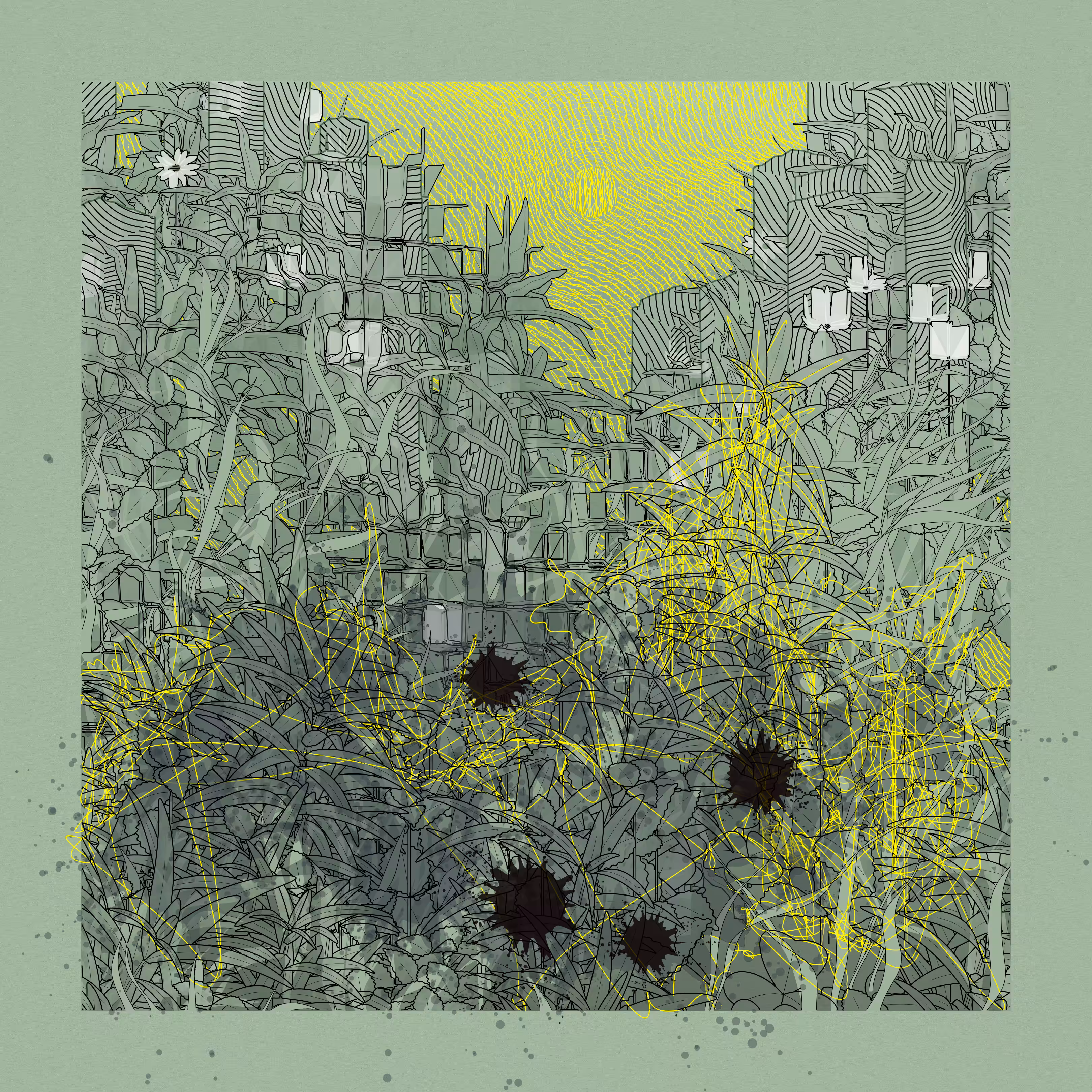 Landscape with Carbon Capture #4472