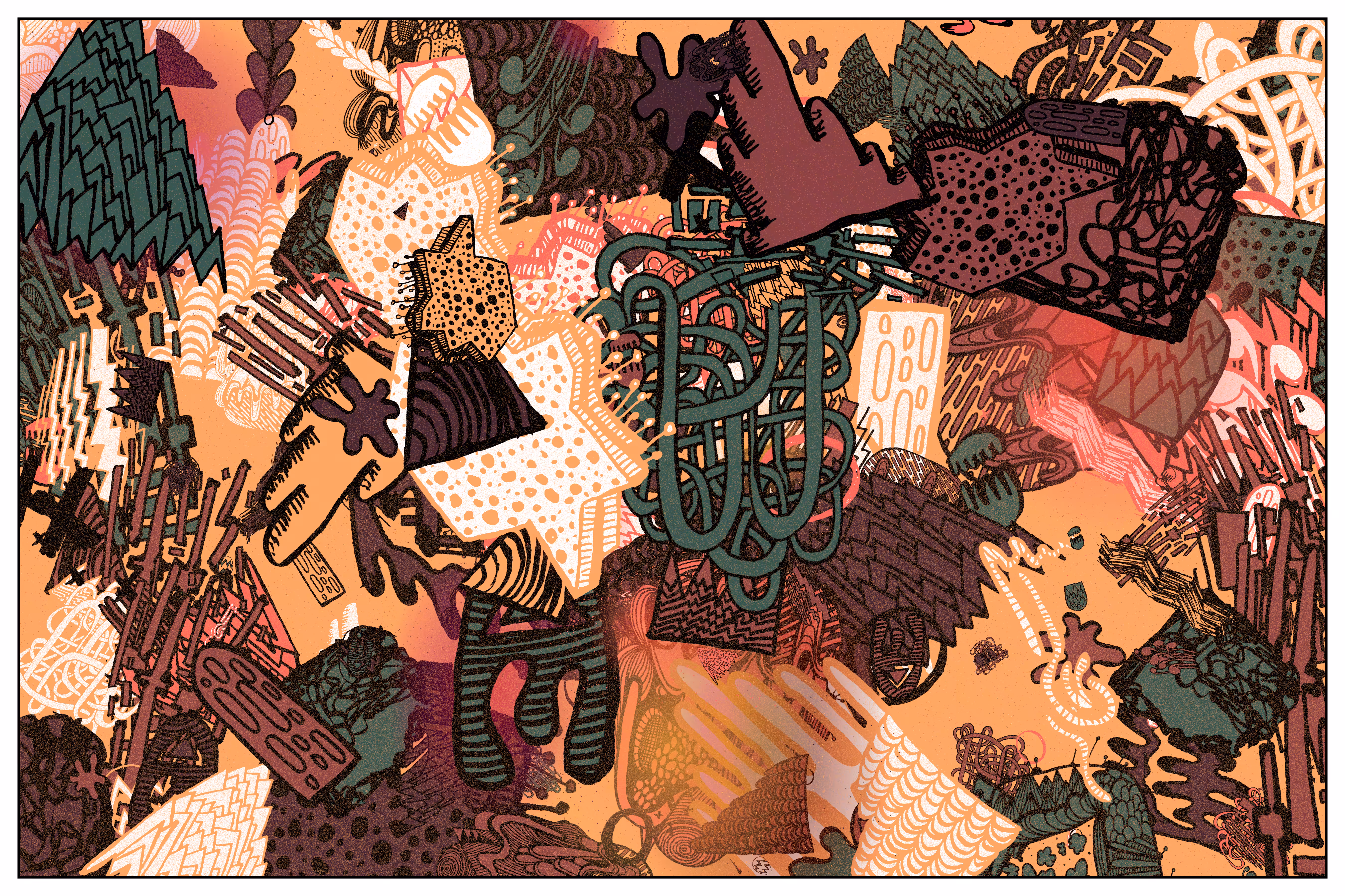 Mid Morning Doodles WIP #18