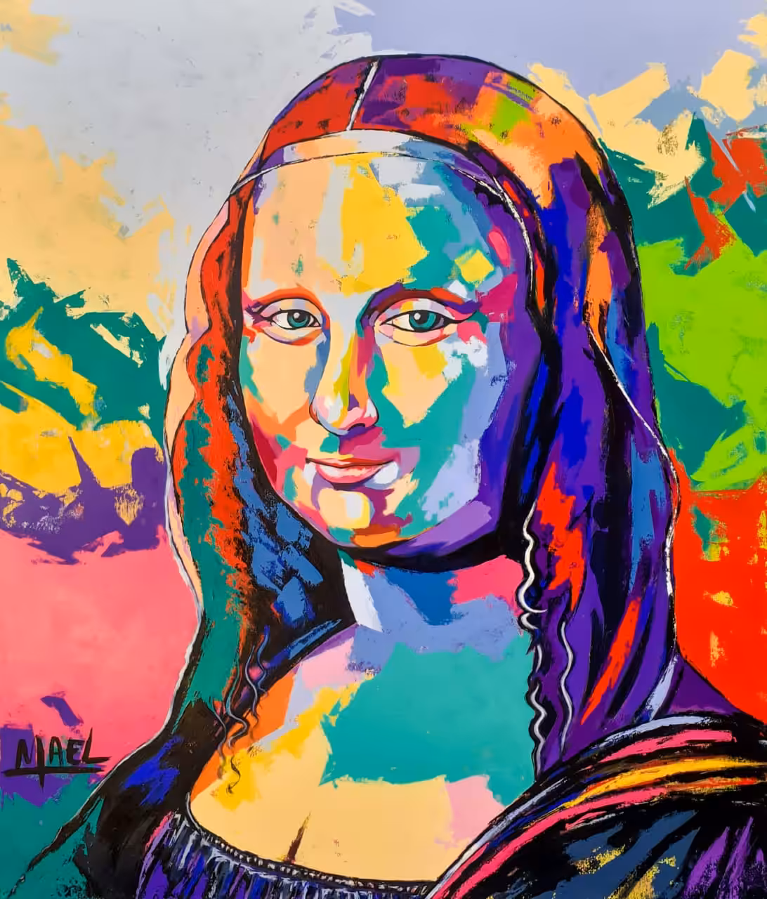 Mona Lisa by Mael Barbosa
