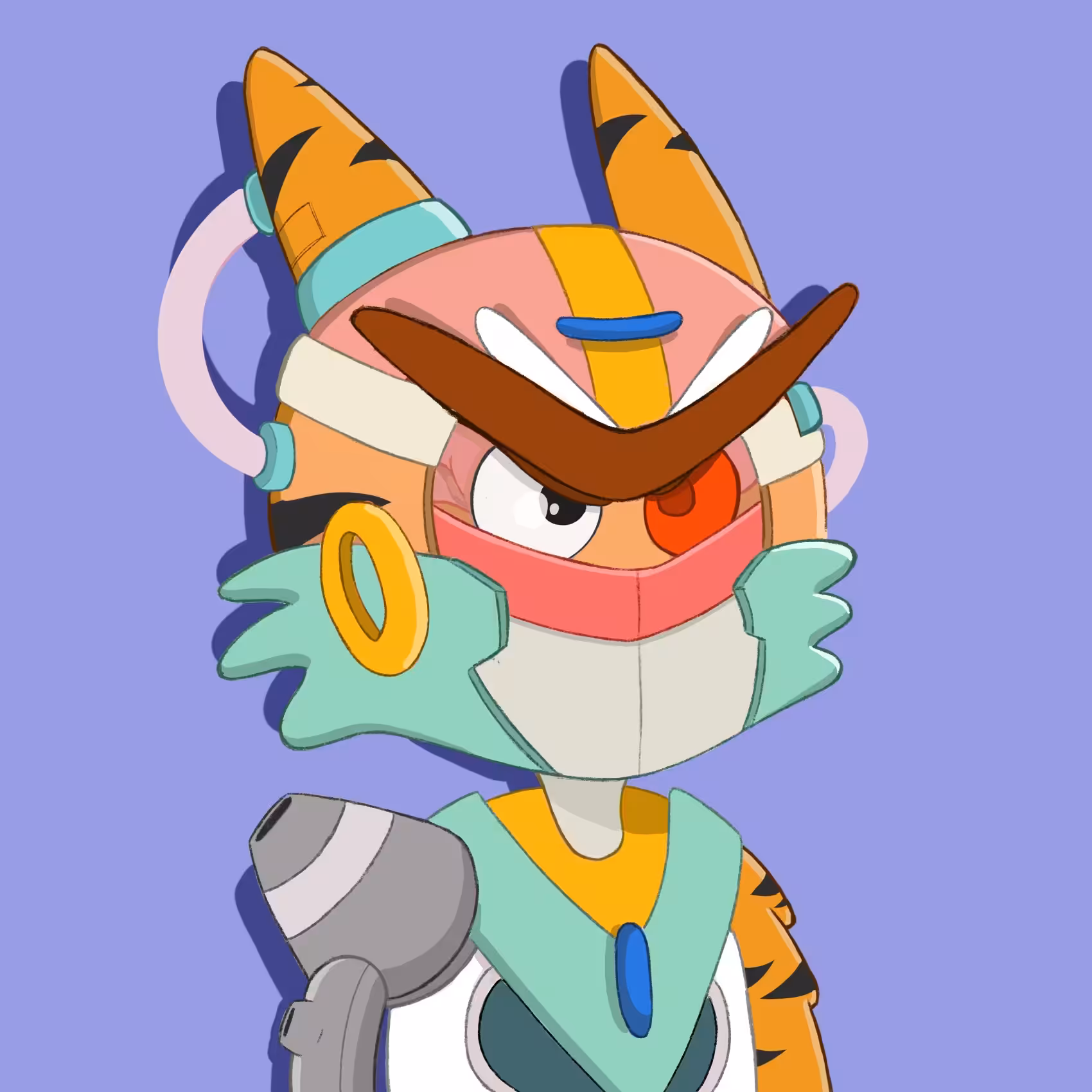Cloned Cranium Cat Club Meka