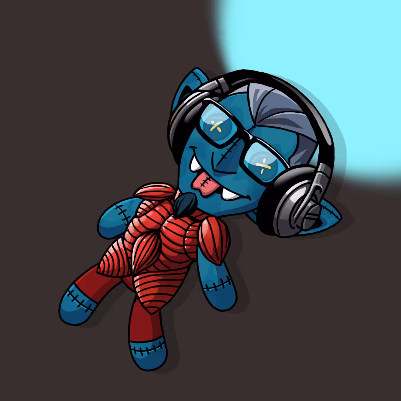 #6600 Sneaky Vampire Teddy