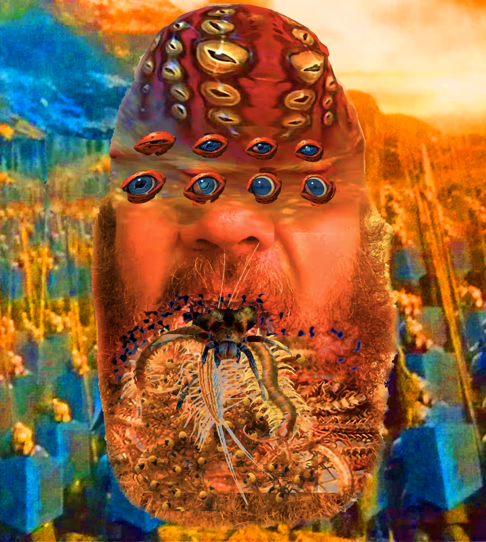 Self Portrait of artist Nightmare