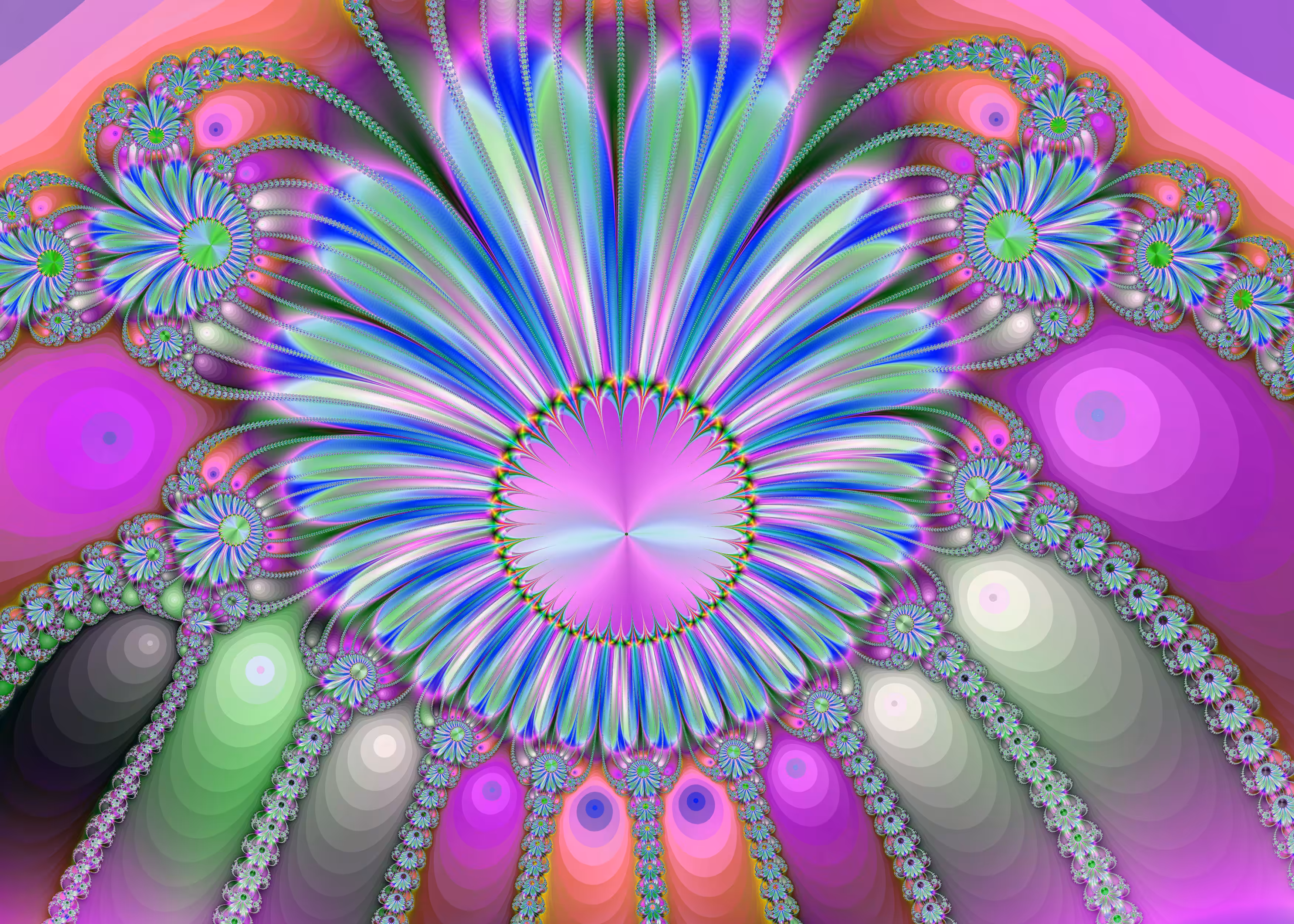 Fractal flower