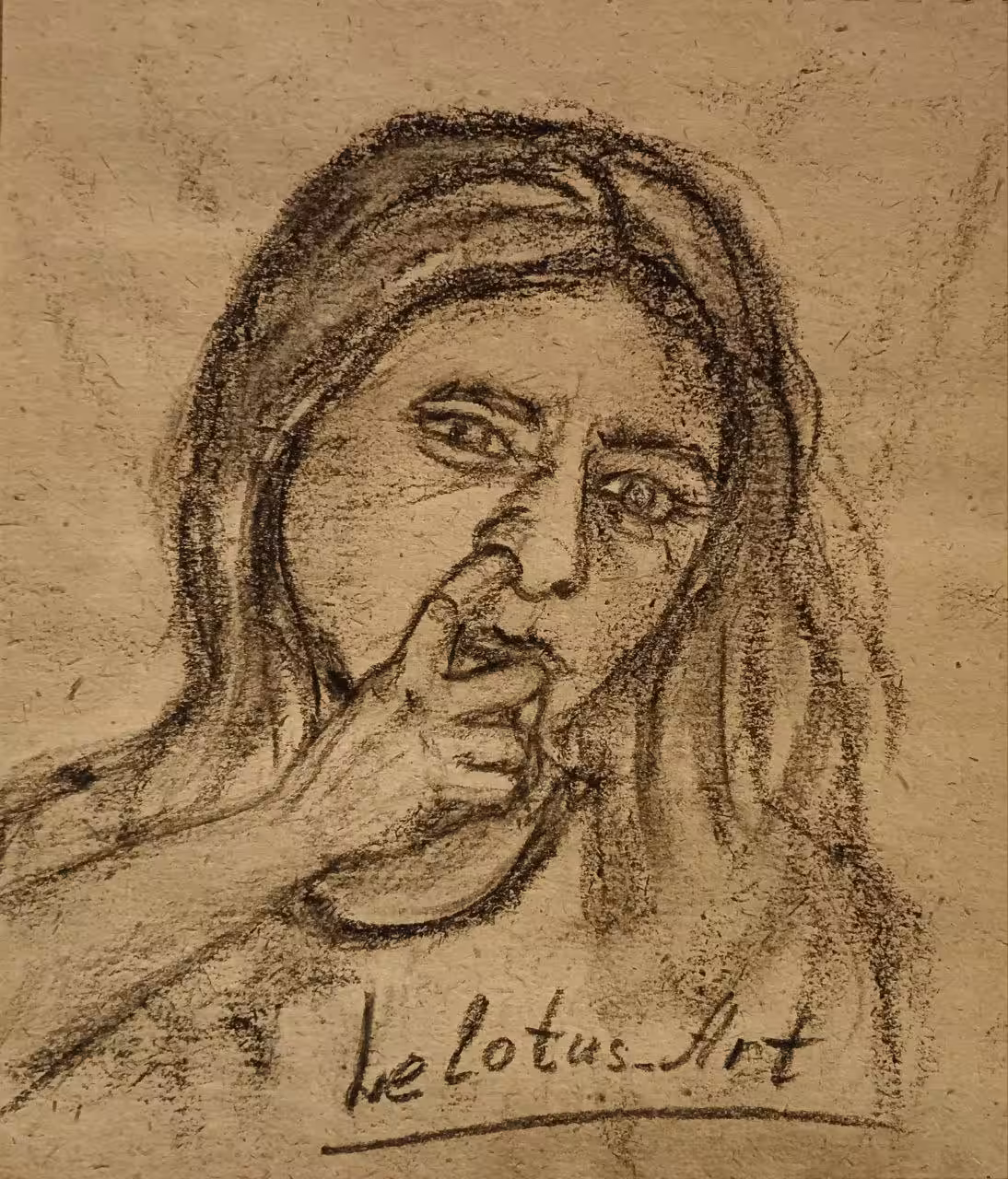 Charcoal Inktober 2024: Day 20 "Uncharted" Неизведанное