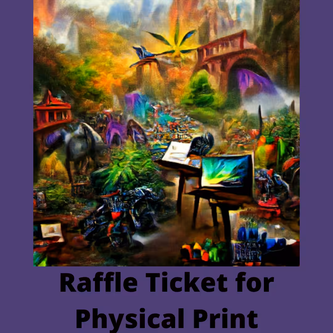 Raffle tickets for Physical Print